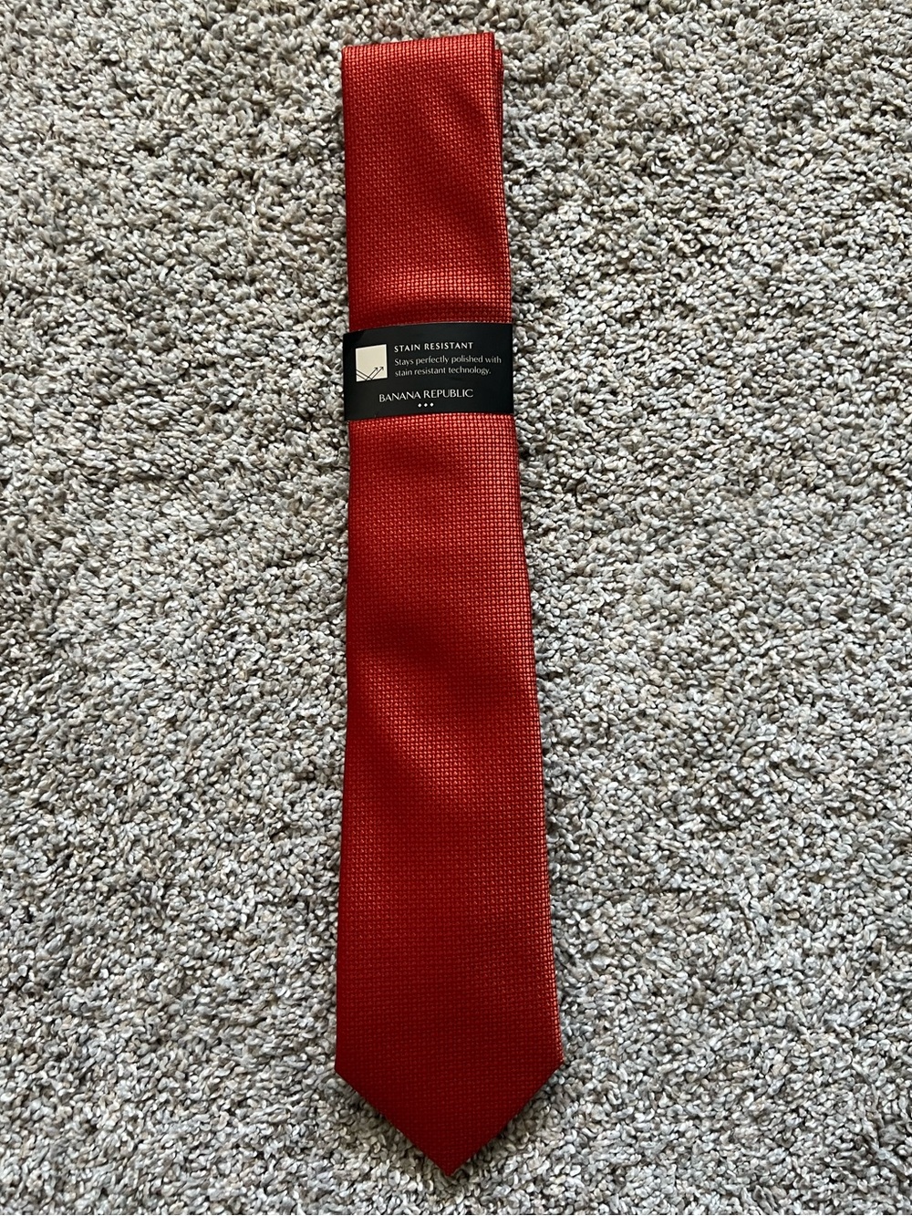 New Banana Republic Rust Colored Tie